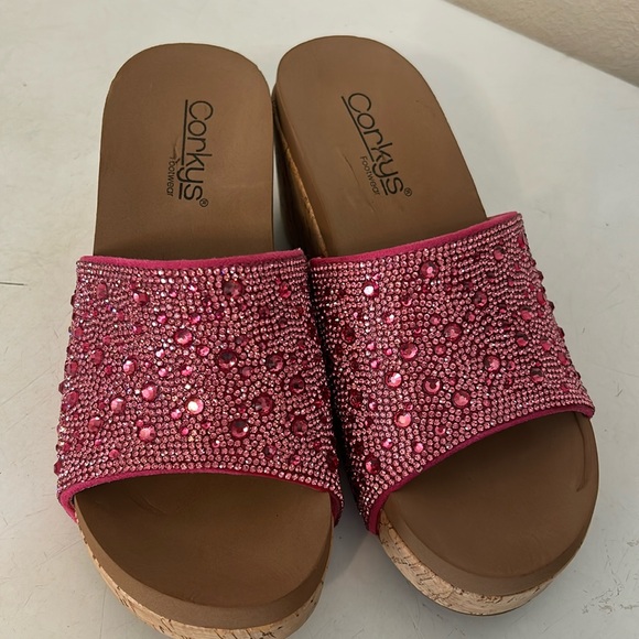 Corky Diva Sparkle Rhinestone Sandals